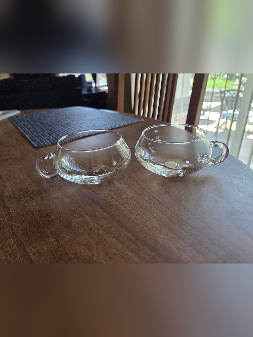Reikes Crisa Moderno 7oz Glass Punch Cups (2)